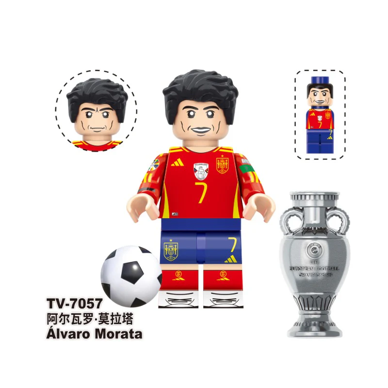 TV6507 World Cup football stars Series Minifigures - Image 8