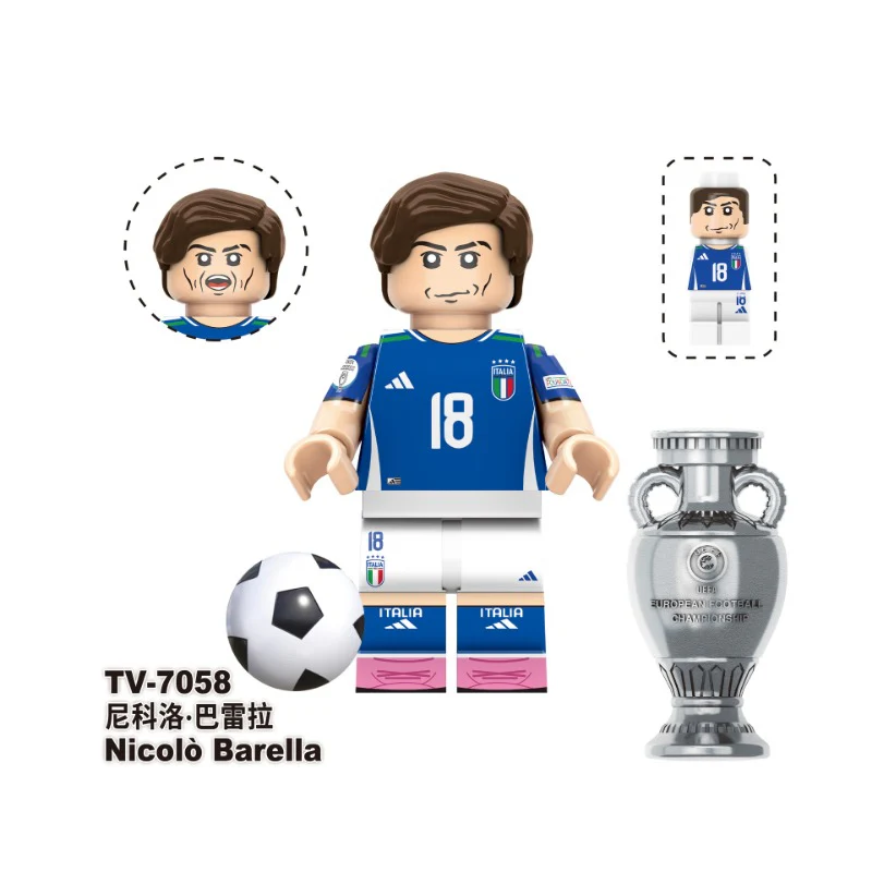 TV6507 World Cup football stars Series Minifigures - Image 9