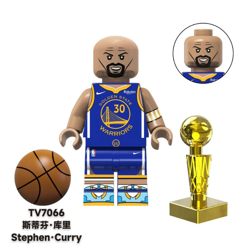 TV6508 Basketball NBA Myth Series Minifigures - Image 7