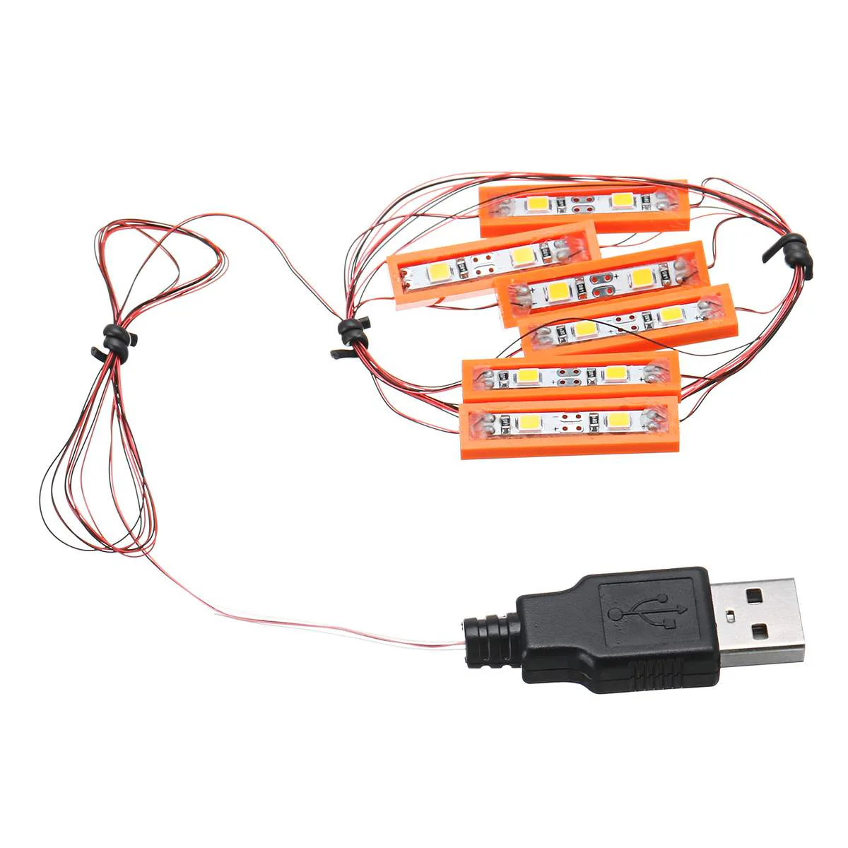 Universal DIY LED Lighting Brick Kit for Lego MOC Toy Bricks Toy with USB Port 6 Color Lighting Kit - Image 3