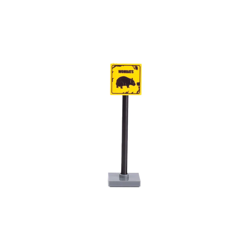 Urban traffic road signs, roadblocks, signals, street lights - Image 14
