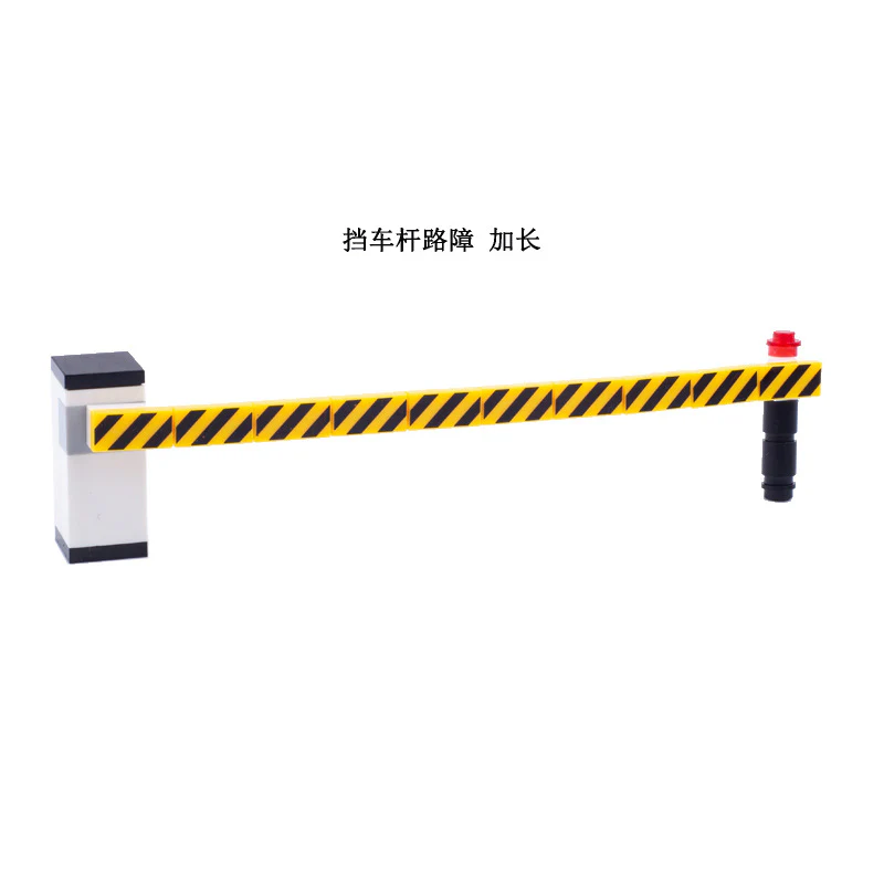 Urban traffic road signs, roadblocks, signals, street lights - Image 24