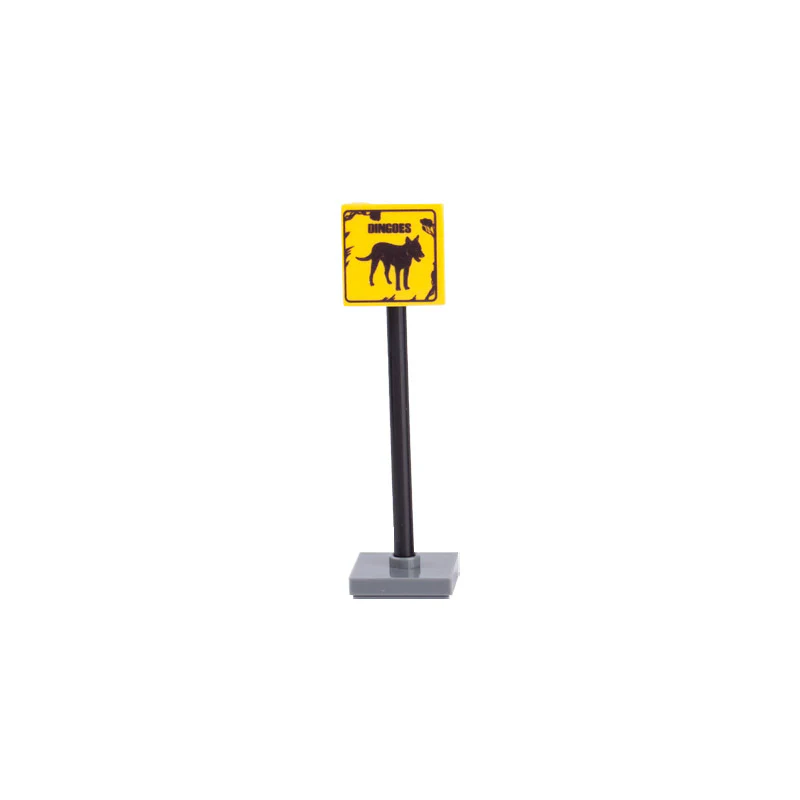 Urban traffic road signs, roadblocks, signals, street lights - Image 6