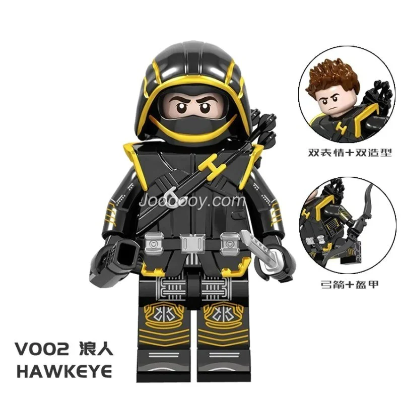 V001-V007 superhero series war machine minifigures - Image 3