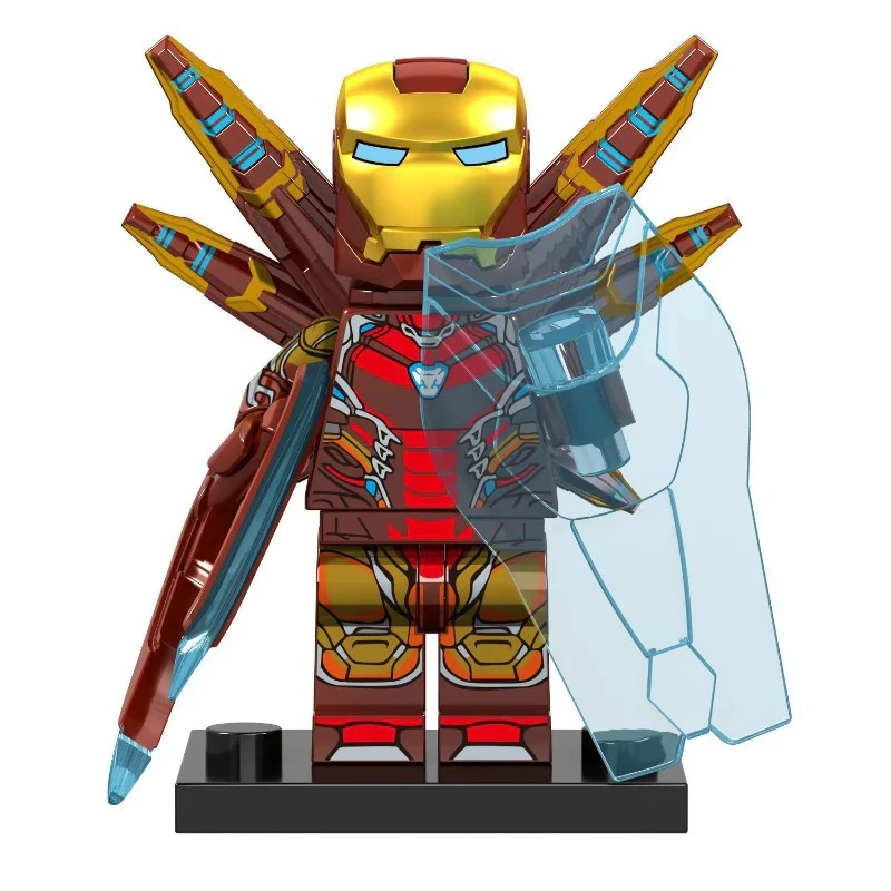 V001-V007 superhero series war machine minifigures - Image 5