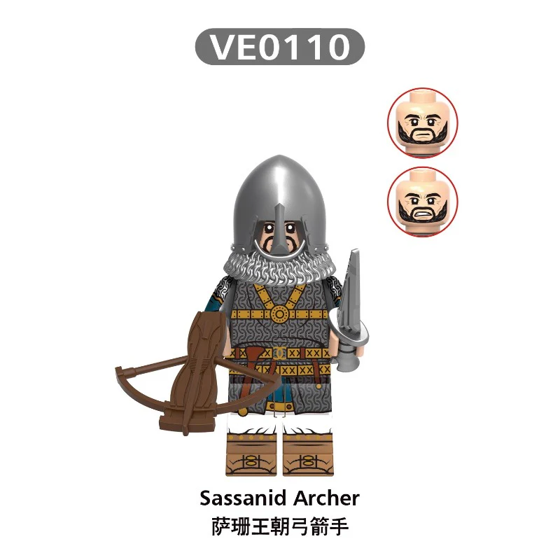 V1002 medieval soldier Series Minifigures - Image 4