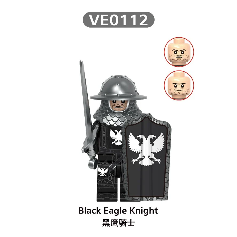 V1002 medieval soldier Series Minifigures - Image 6