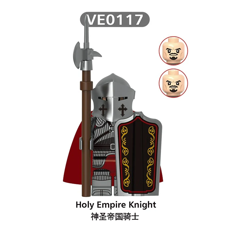 V1003 medieval castle knight Minifigures - Image 3