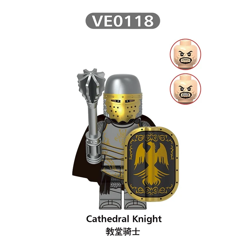 V1003 medieval castle knight Minifigures - Image 4