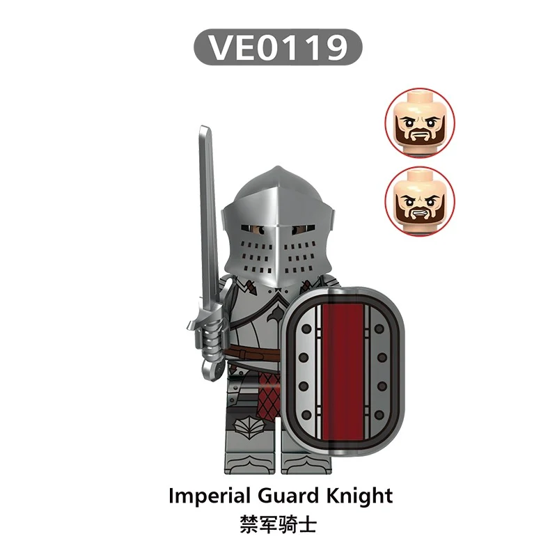V1003 medieval castle knight Minifigures - Image 5