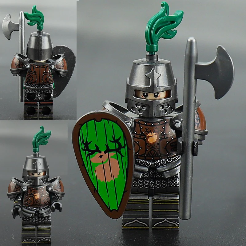 VP18 VP124-VP129 Medieval Lion King Castle Series Knight Minifigures - Image 4