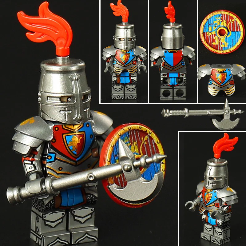 VP3731-3734 medieval knight minifigure - Image 2