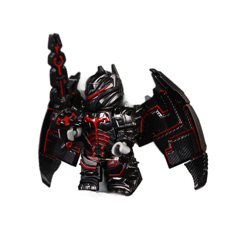 TM1347-1350 Batmecha Mobile Hero Thermal Bat Armor Hero Minifigures - Image 4