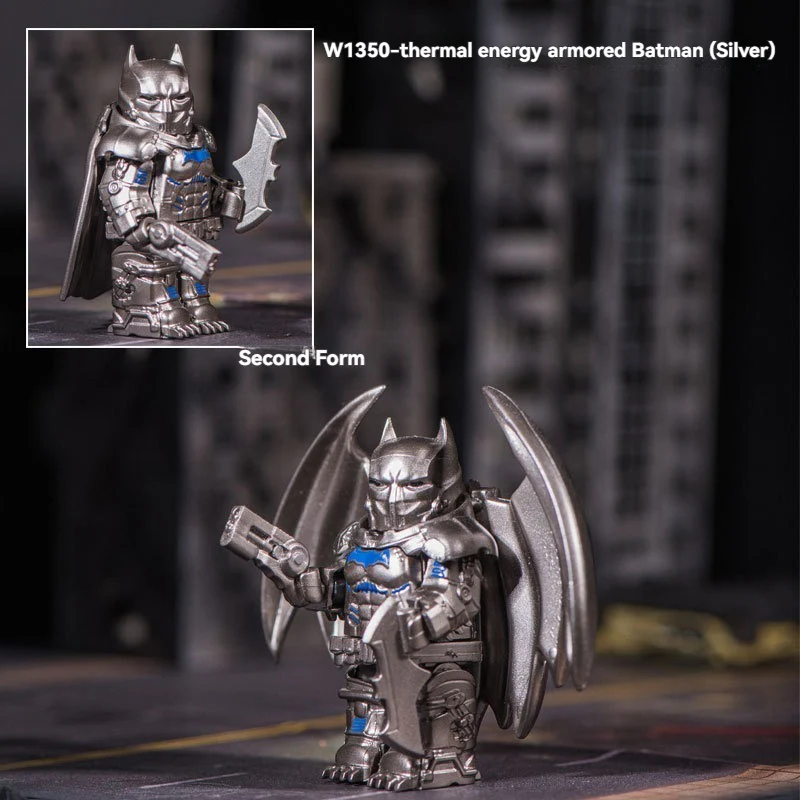 TM1347-1350 Batmecha Mobile Hero Thermal Bat Armor Hero Minifigures - Image 8