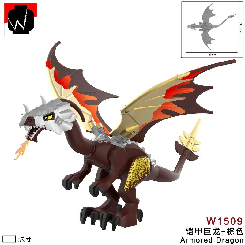 W1501-1509 Armored Dragon Minifigures - Image 10