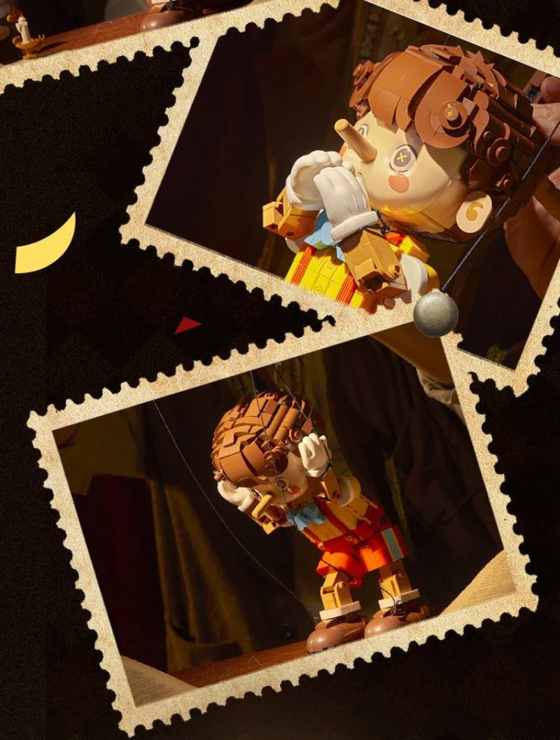 1990PCS Wekki 506186 Fairy Tale Town：Pinocchio - Image 10