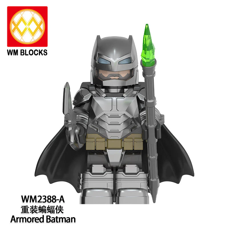 WM2388 / WM2388-A Superhero Minifigures Batman Reloaded - Image 3