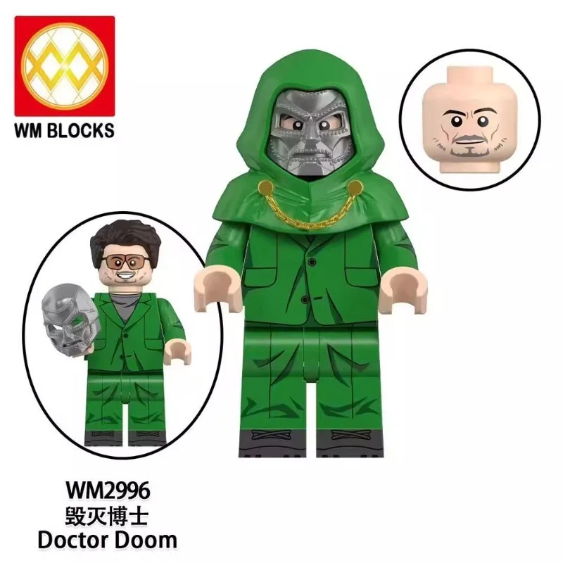 WM2996+WM2997 Fantastic Four Series Doctor Doom Minifigures - Image 2