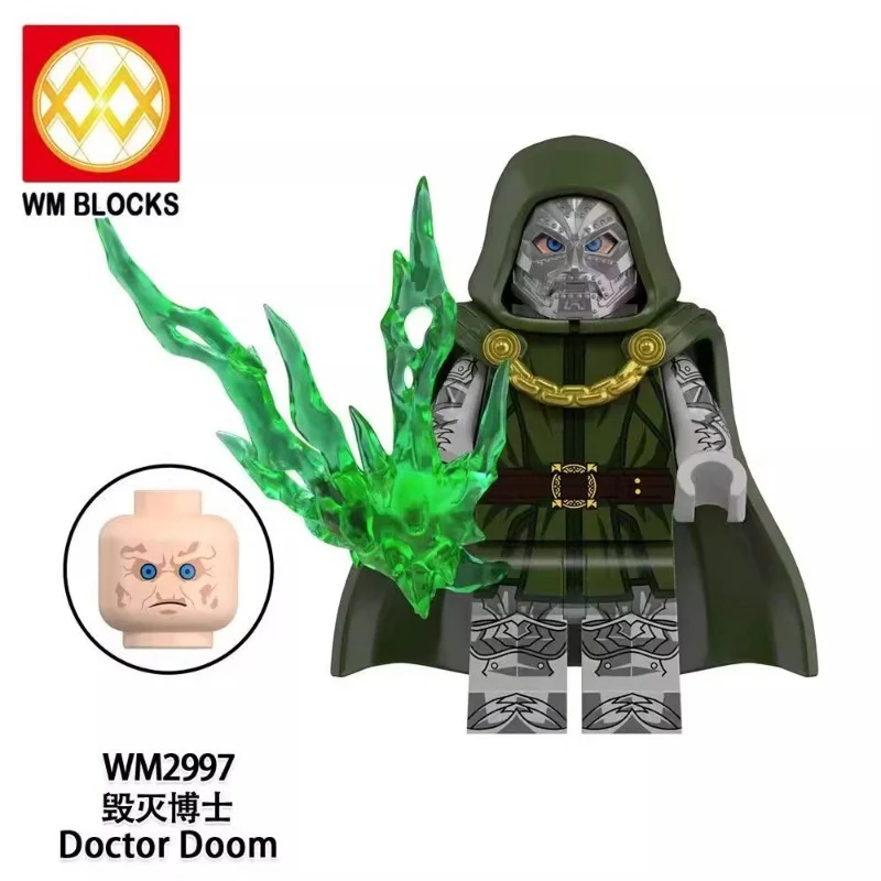 WM2996+WM2997 Fantastic Four Series Doctor Doom Minifigures - Image 3