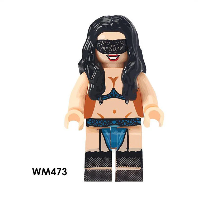 WM473-475 Dancing Girl Minifigures - Image 2