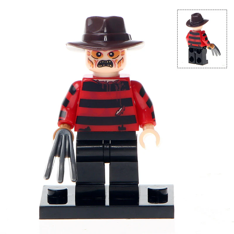 WM6003 Zombie Girl Chainsaw Billy Minifihures - Image 5