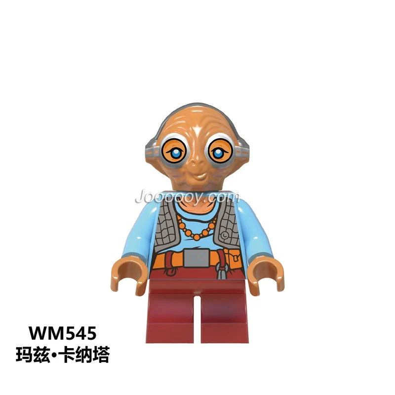WM6039 Star Wars Minifigures luke Maaz Kanata - Image 9