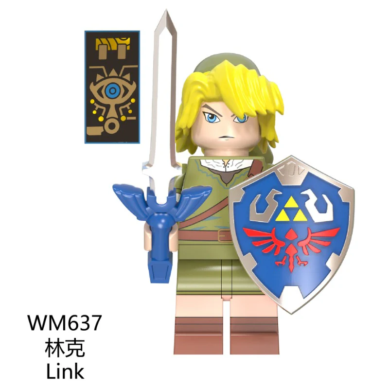 WM6053 Link Princess Zelda Minifigures - Image 3