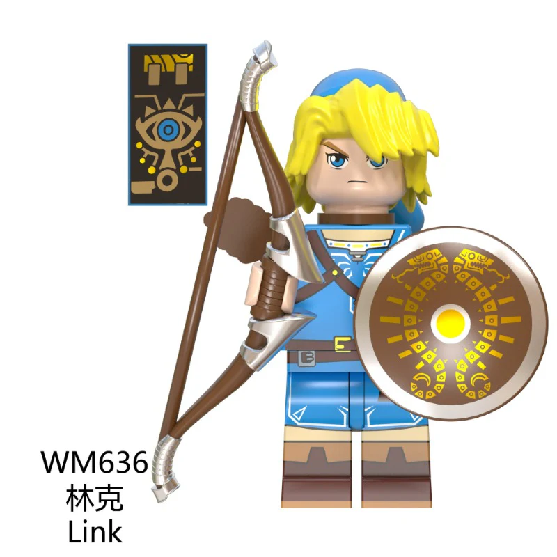 WM6053 Link Princess Zelda Minifigures - Image 4
