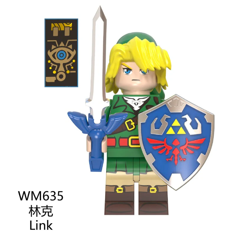 WM6053 Link Princess Zelda Minifigures - Image 5