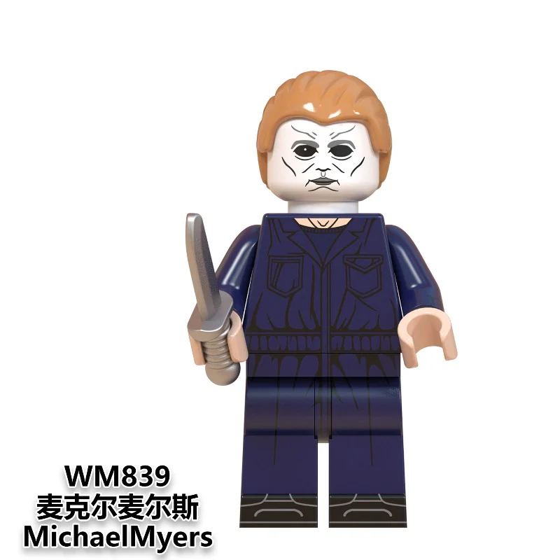 WM6075 Halloween series horror figure building blocks Minifigures - Image 2