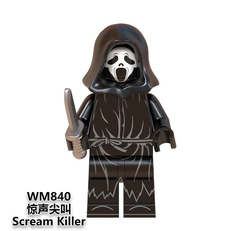 WM6075 Halloween series horror figure building blocks Minifigures - Image 3