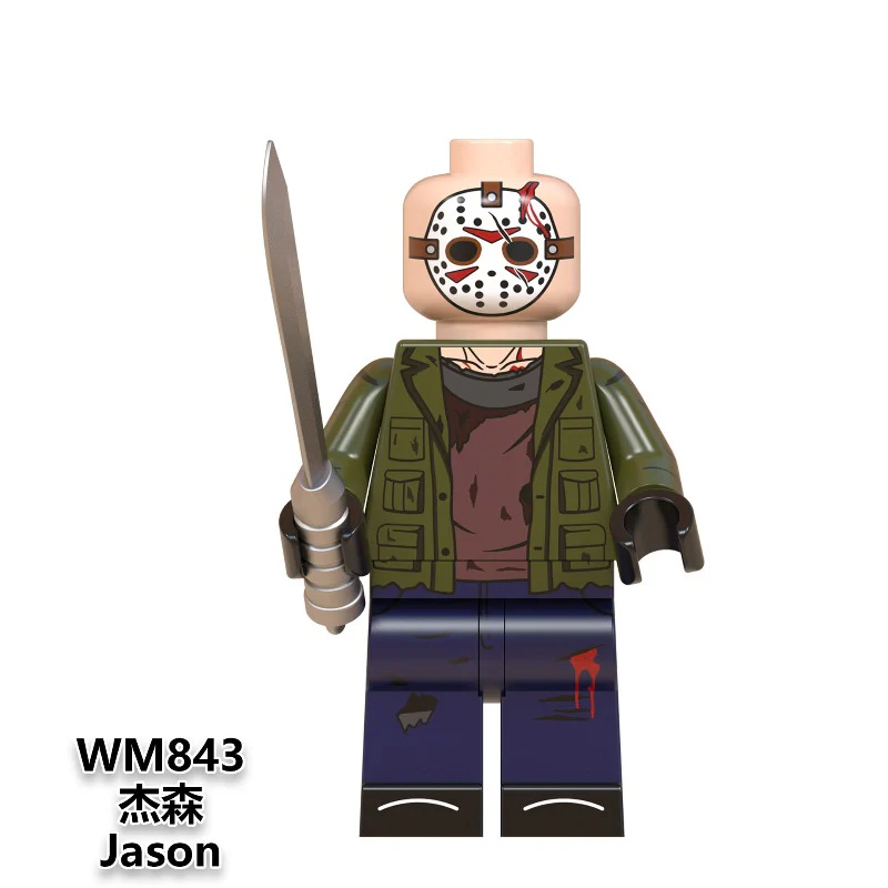 WM6075 Halloween series horror figure building blocks Minifigures - Image 6