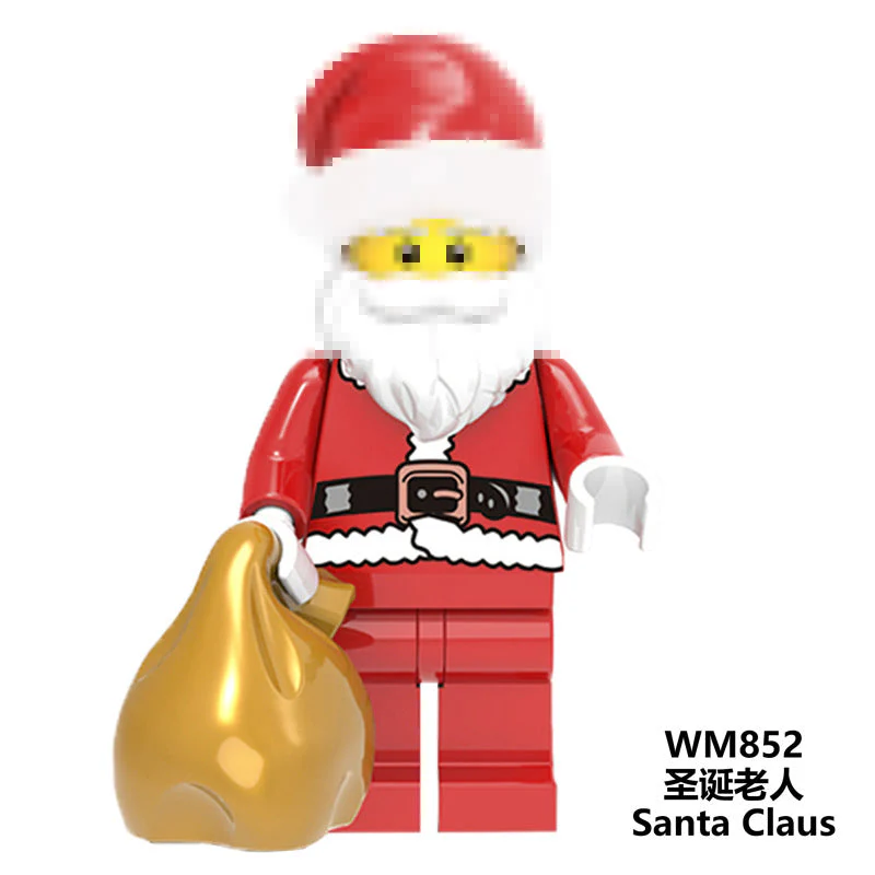 WM6076 Christmas minifigures - Image 6
