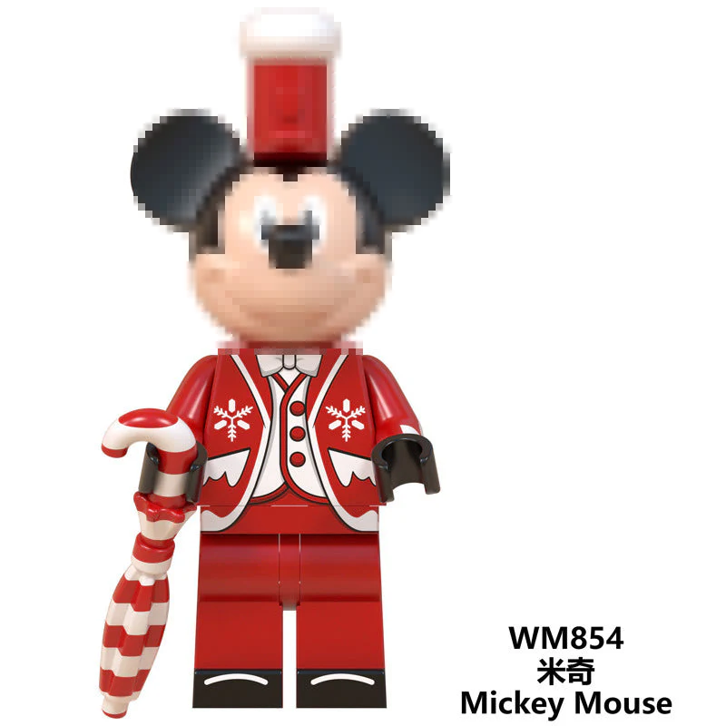 WM6076 Christmas minifigures - Image 8