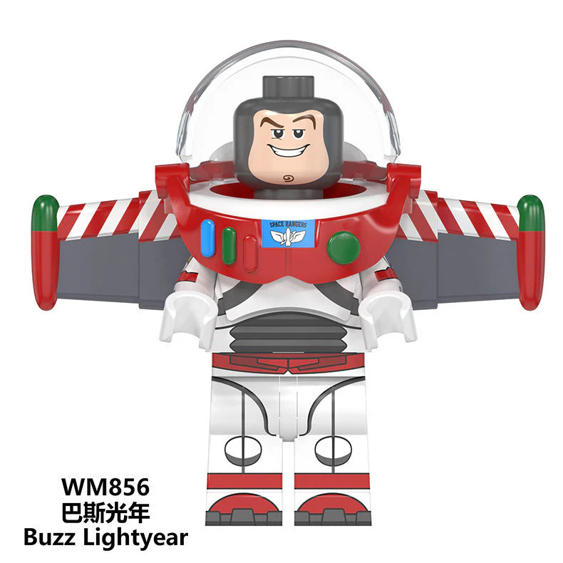 WM6077 christmas series Buzz Lightyear Woody Goblin minifigures - Image 8