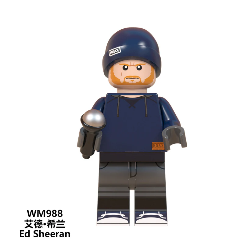 WM6093 Celebrity Series Singer Ed Sheeran Minifigures - Image 3