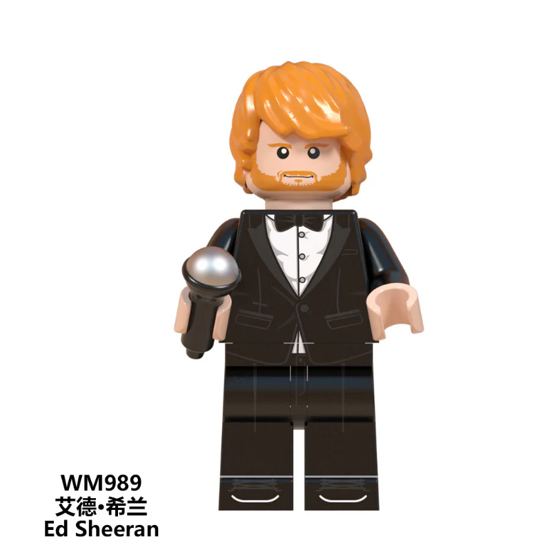 WM6093 Celebrity Series Singer Ed Sheeran Minifigures - Image 4