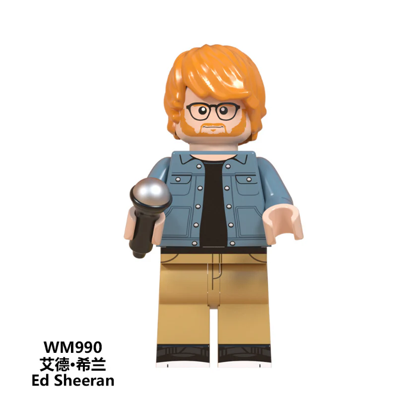 WM6093 Celebrity Series Singer Ed Sheeran Minifigures - Image 5