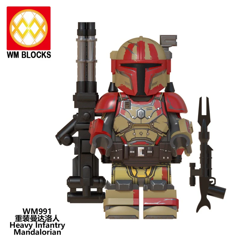 WM6094 The Mandalorian series Minifigures - Image 2