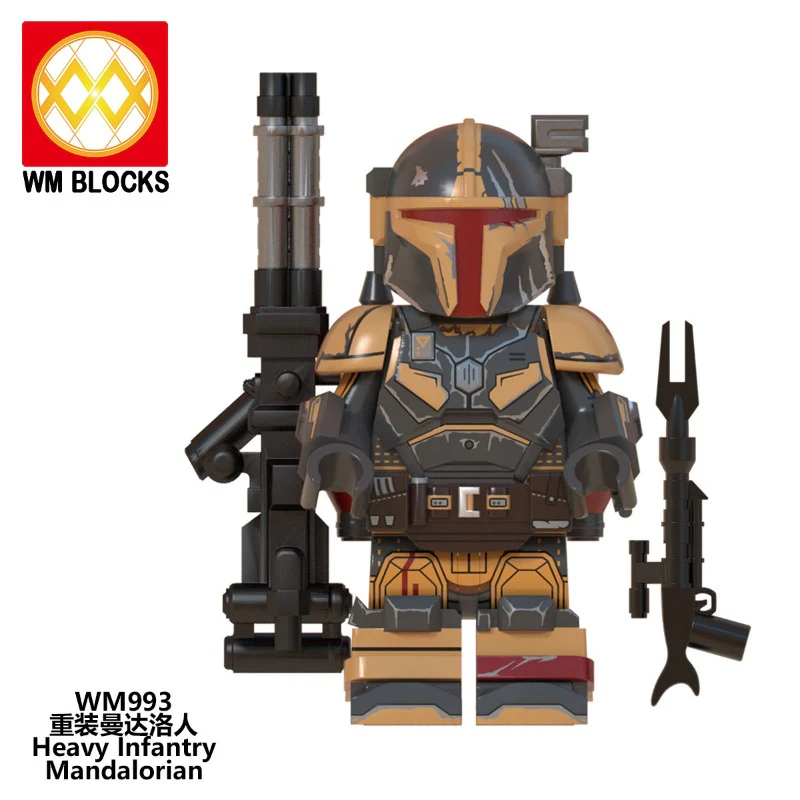 WM6094 The Mandalorian series Minifigures - Image 4