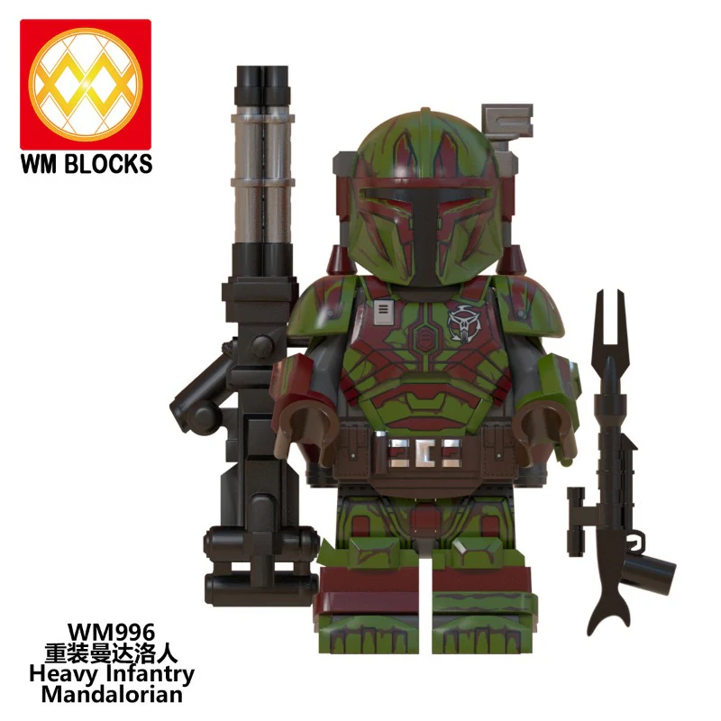 WM6094 The Mandalorian series Minifigures - Image 7
