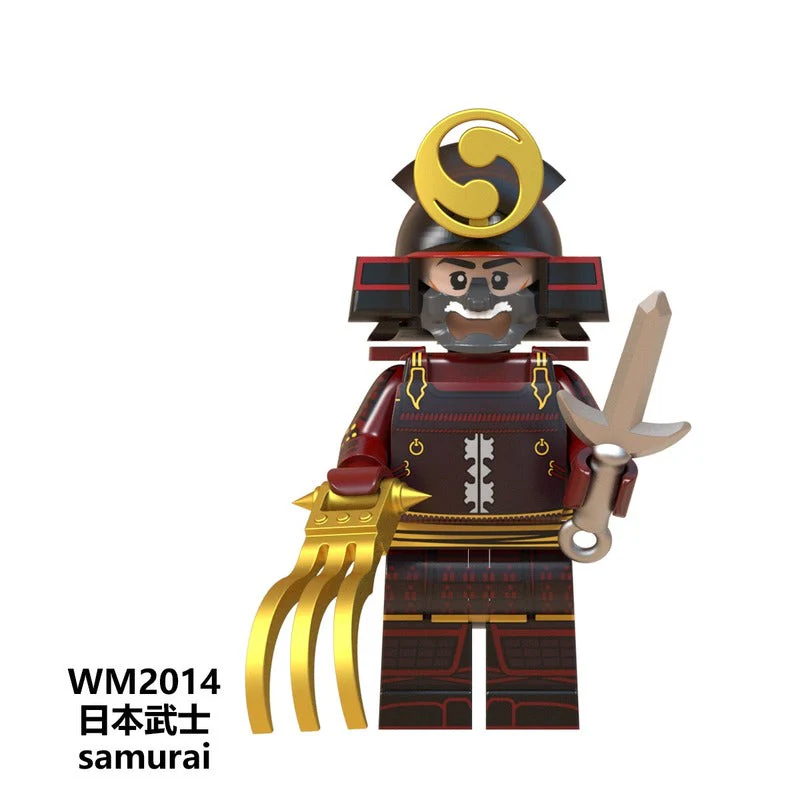 WM6096 Set sale Samurai Series Anime Figure minifigures - Image 7