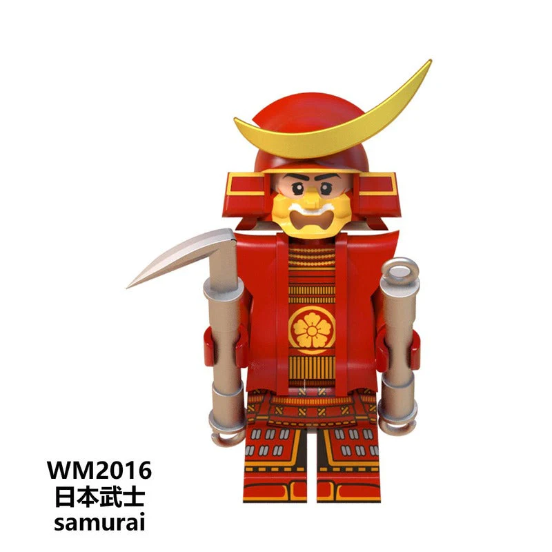 WM6096 Set sale Samurai Series Anime Figure minifigures - Image 9