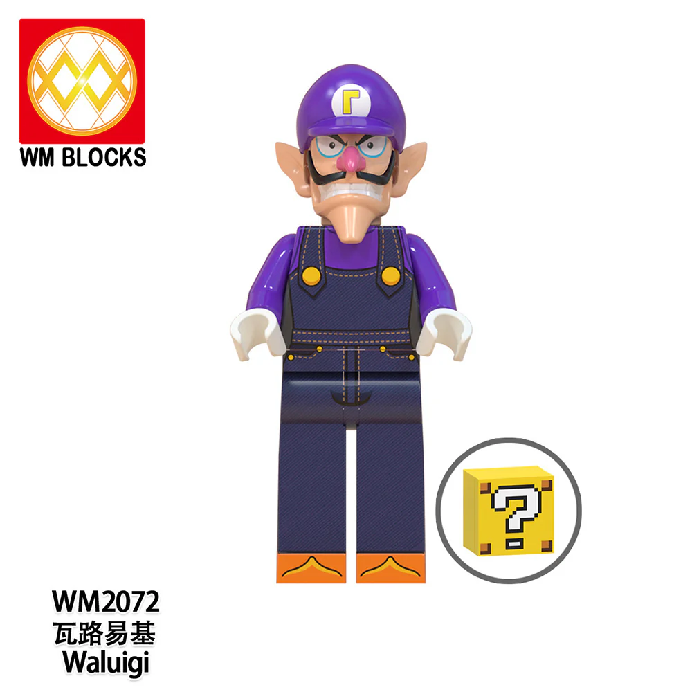 WM6103 Plumber Mario Luigi Minifigures - Image 17