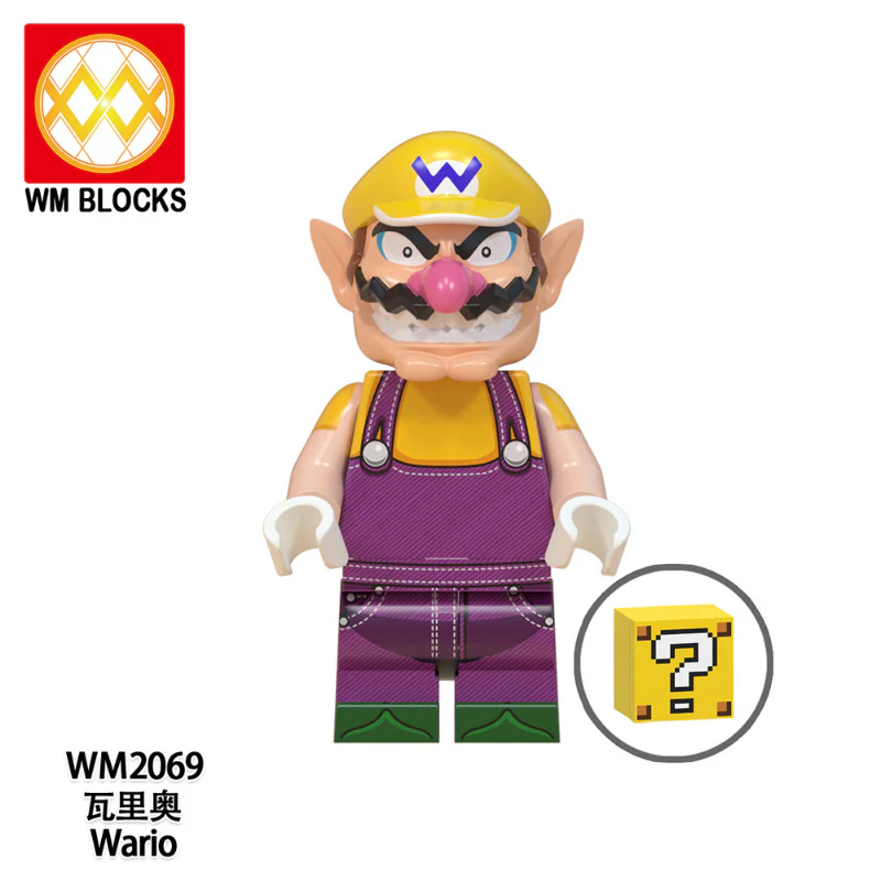 WM6103 Plumber Mario Luigi Minifigures - Image 6