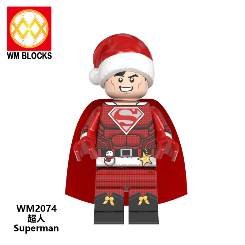 WM6104 Christmas series Super hero minifigures - Image 3