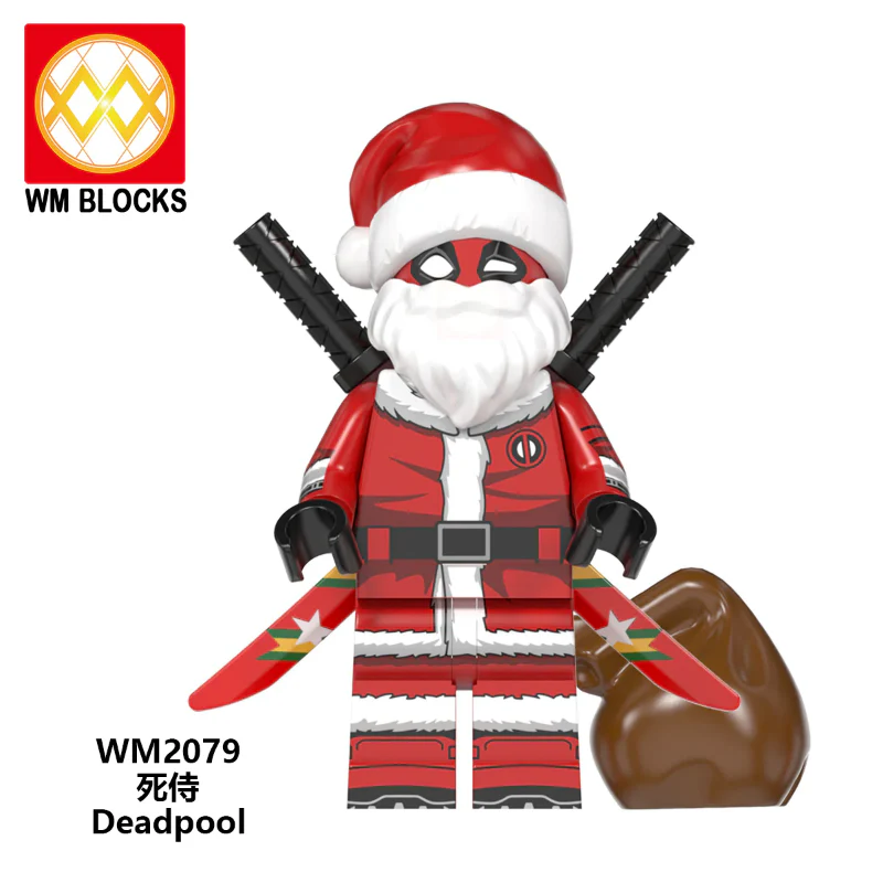 WM6104 Christmas series Super hero minifigures - Image 8