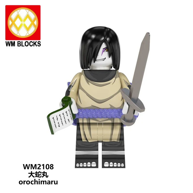 WM6108 Naruto series minifigures - Image 5