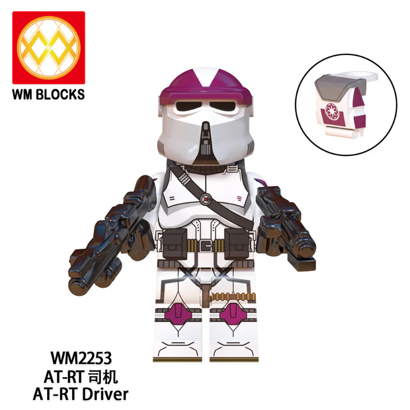 WM6127  movie series Clone Engineer Airborne Trooper Minifigures - Image 7