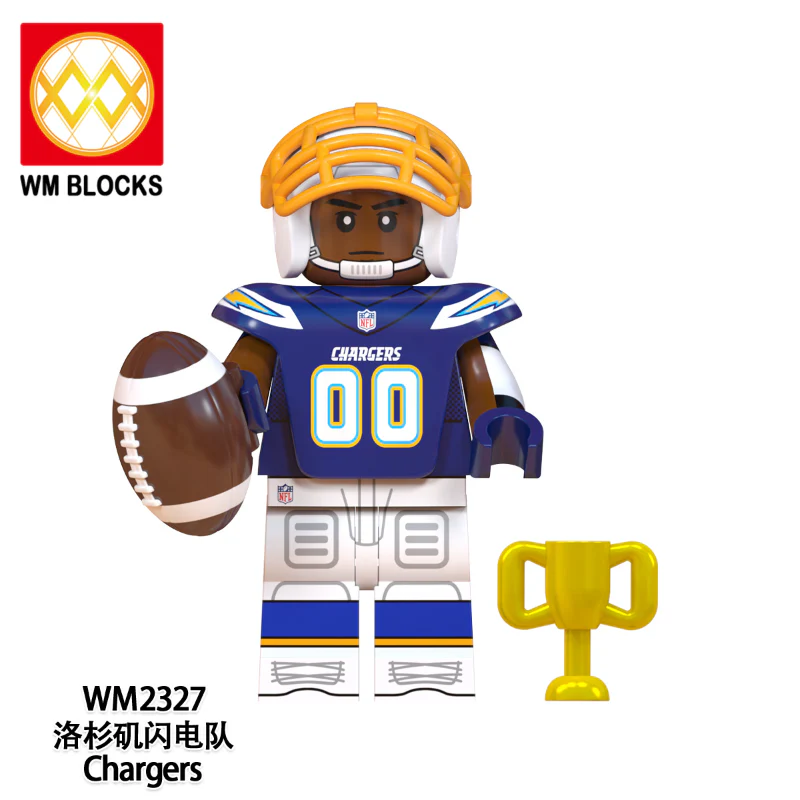 WM6136 Rugby Series Los Angeles Flash Panthers Minifigures - Image 2